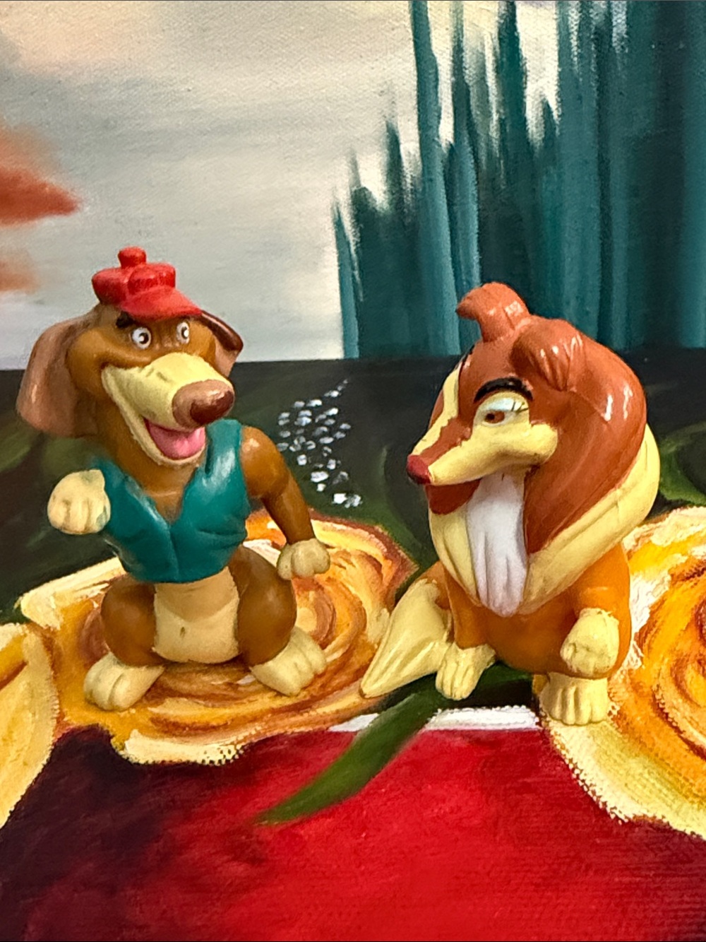 Wendy’s All Good Dogs Go to Heaven Figurines. (1989) Itchy @ Flo